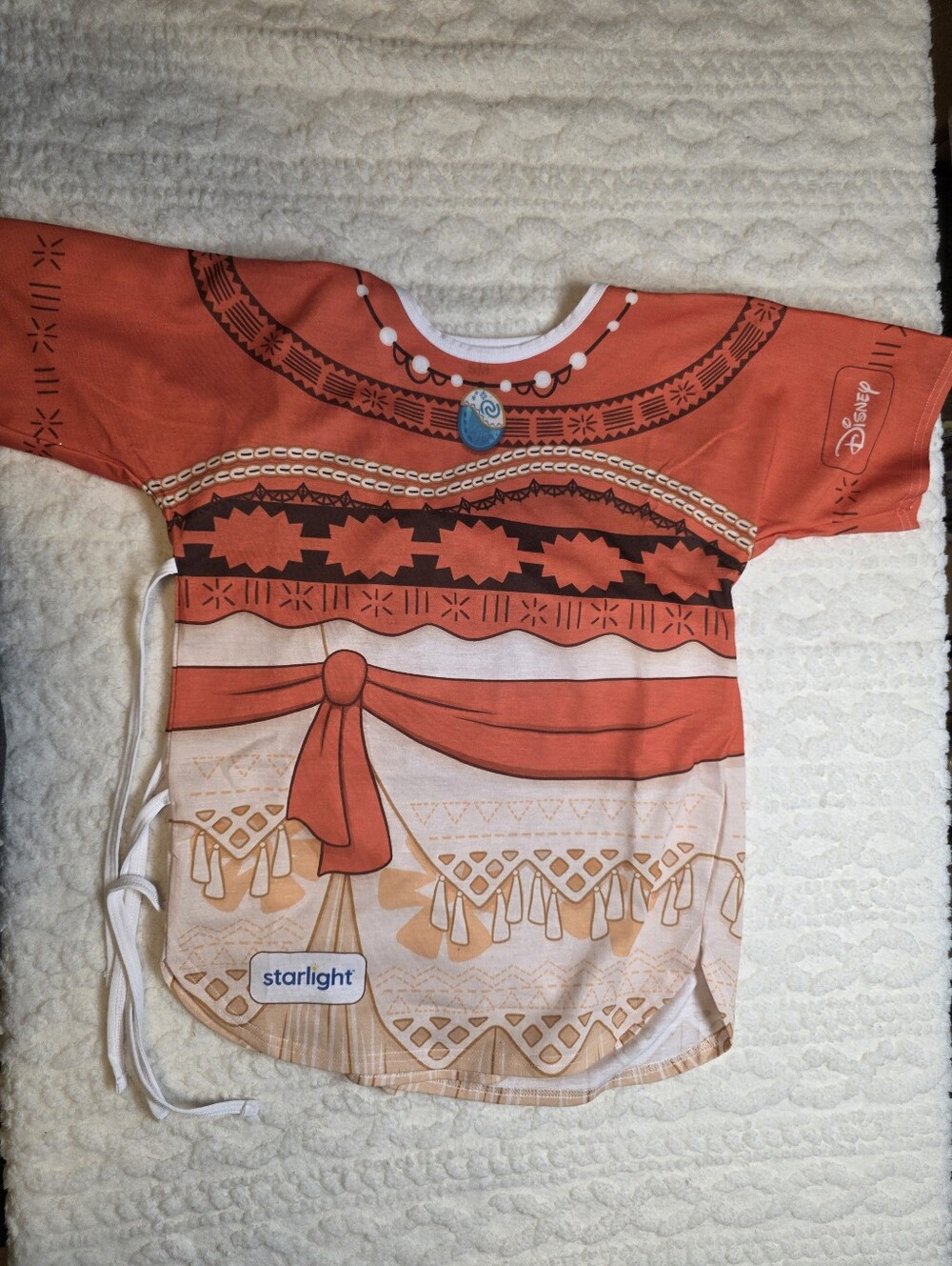 Disney Starlight Moana Inspired Adaptive Costume Top Small